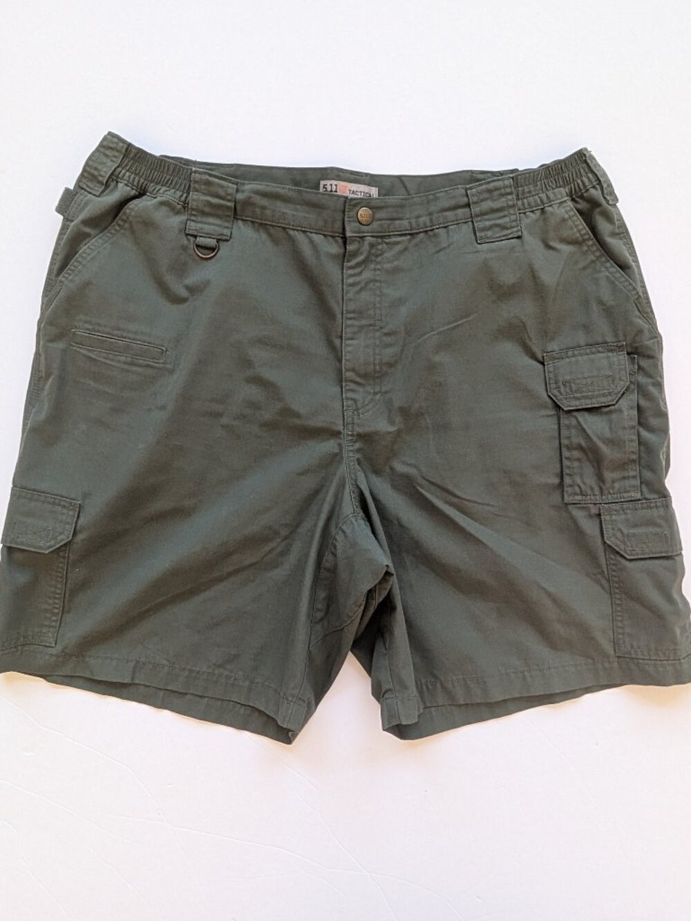 5.11 Tactical Cargo Shorts Men's 44 Olive Green Utility Outdoor Hiking Active
